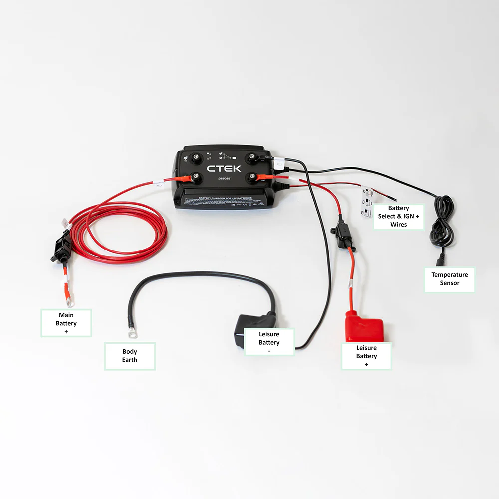 Transit CTEK D250SE DC-DC Split Charging System - Image 3