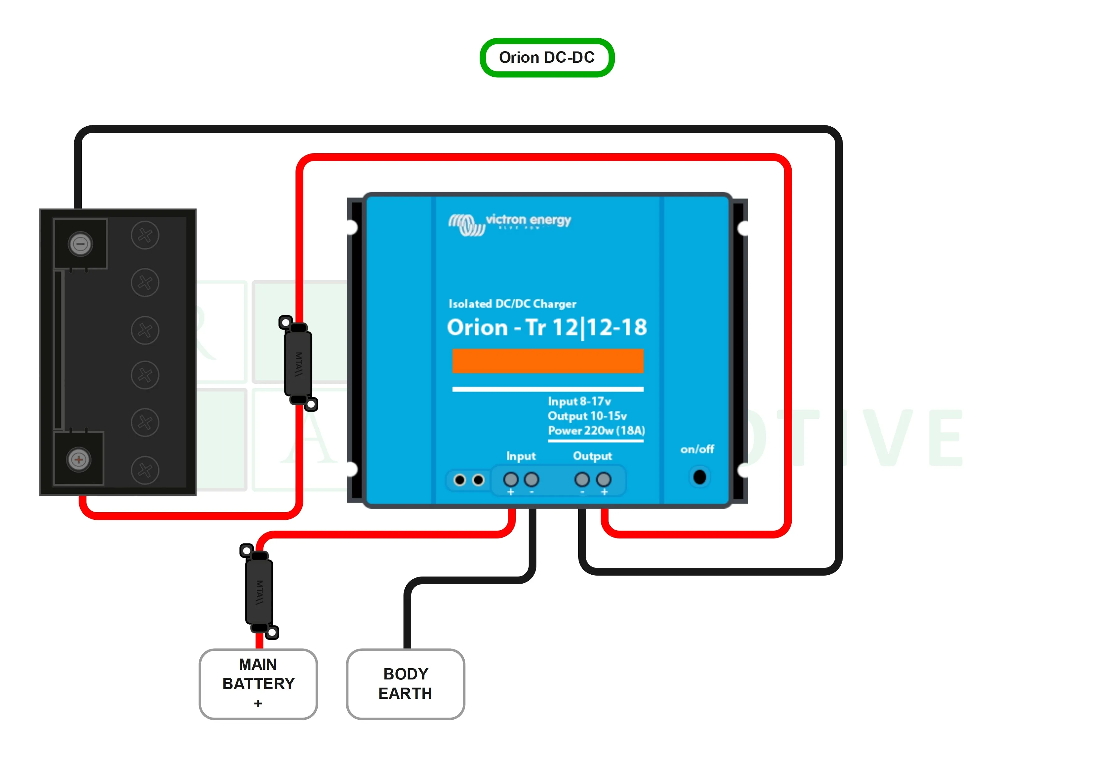 Master/Ducato/Boxer Victron Orion Smart 18A DC-DC Charger Split Charging System - Image 5
